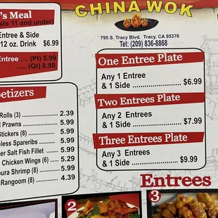 Prices September 2023. Always excellent service, thank you HELEN! Enjoying broccoli shrimp &amp; salt &amp; pepper fish today. 9.19.23