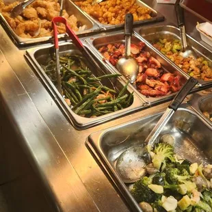 interior, salads