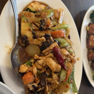 Chicken with Spicy Garlic Sauce