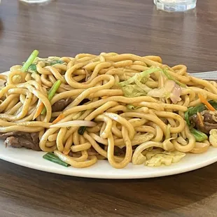 Beef chow mein !
