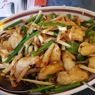 Spicy Fried Fish Filet