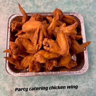 chicken wings and fried chicken, food