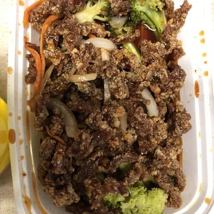 Crispy beef. SOO yummy