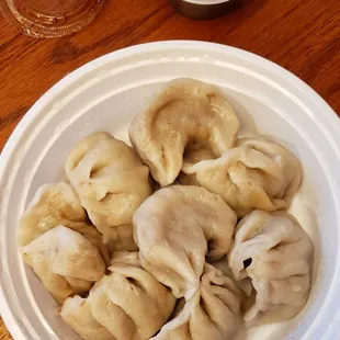 Steamed dumplings