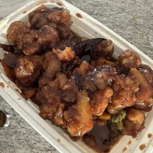 Orange chicken