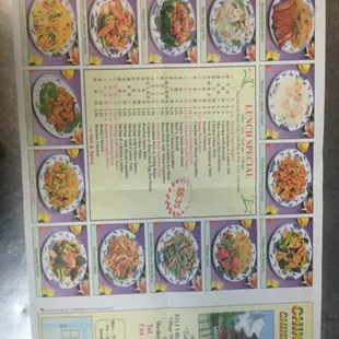 menu, tacos