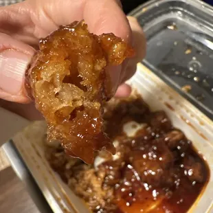No chicken on the Generals Tso &quot;Chicken &quot;