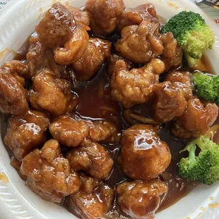 Orange chicken