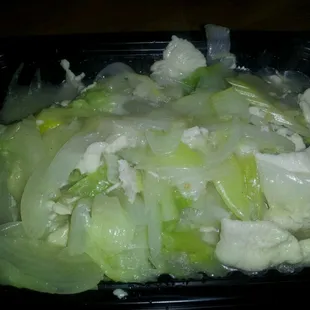 Chicken chow mein $6.75 (large)