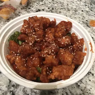 chicken wings and fried chicken, food