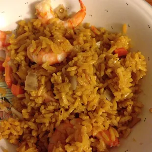 Shrimp fried rice