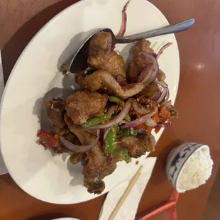 Salt and Pepper Pork Chops