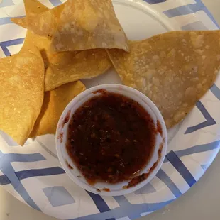 Salsa and Chips