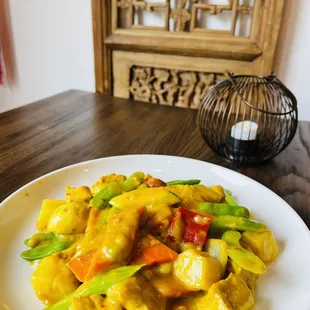 Curry Tofu (Hong Kong Style)