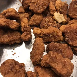 Super dry and over cooked.