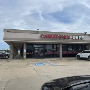 Front of Restaurant.