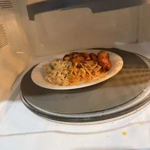 Had to microwave it as soon as I received it ...