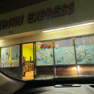 Front of the restaurant