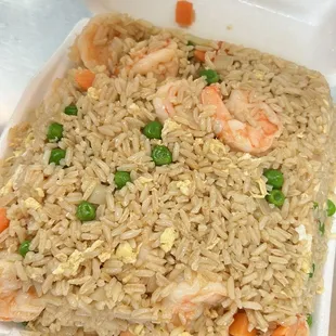 Shrimp fried rice