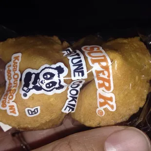 Twinsies on the fortune cookie #winning