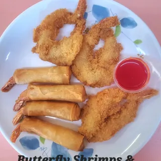 Shrimp Egg Rolls (4pcs)