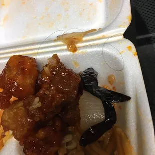 HAIR IN THE FOOD EWWW