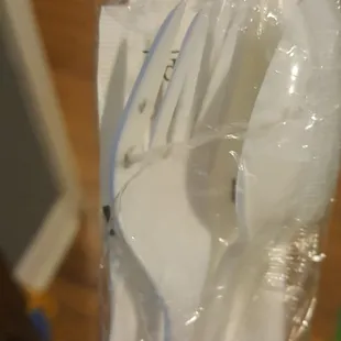 Moldy fork