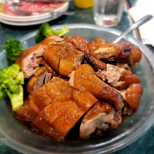 Half Roasted Duck