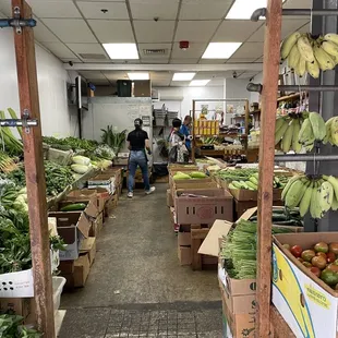 a variety of fruits and vegetables