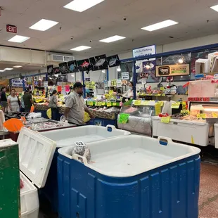 people shopping in the store