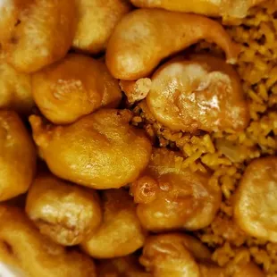 The sweet/pork lunch special.