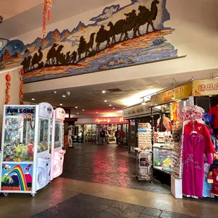 Smaller shops on the1st floor