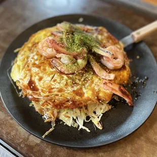 The Loaded Kaisen Okonomiyaki