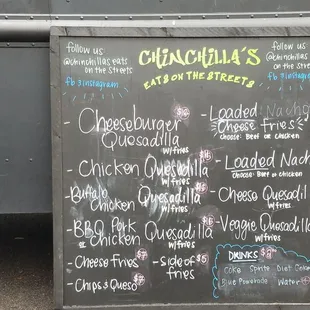 Looks like they've scaled down the menu since last time.