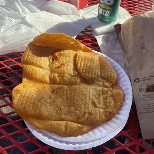 Bigger than the plate