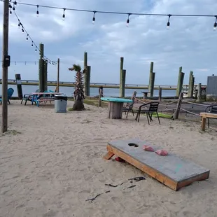 Tiki bar.