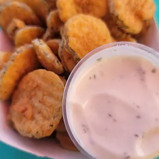 Fried pickles