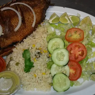 Please come and try our new Mojarra Frita