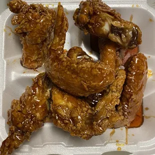 Teriyaki wings