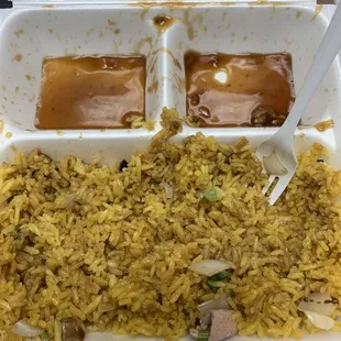 Band-aid in fried rice
