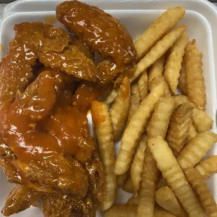Sweet chili wings