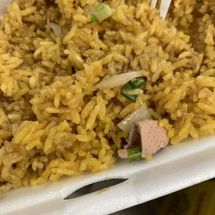 Band-aid in fried rice