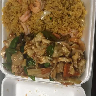 Chicken with garlic sauce