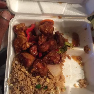 There food is amazing.