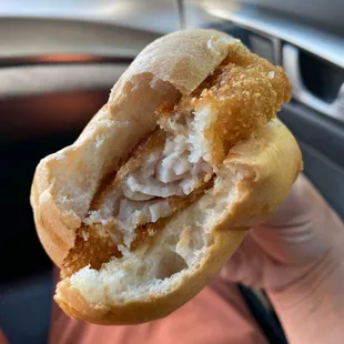 Fried Fish Bun