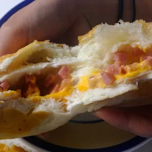 Ham and Cheese Buns