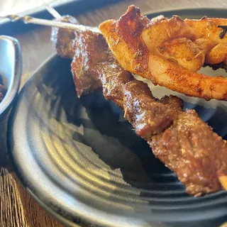 Squid Tentacles Skewer