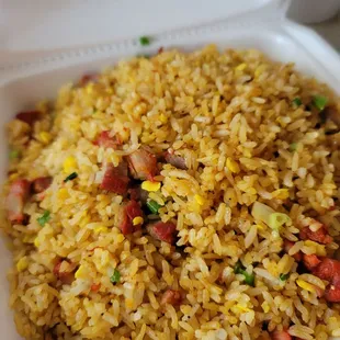 Pork fried rice: good n plenty