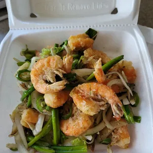 Salt and pepper shrimp: authentic and yum!!