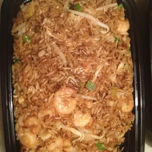 Chinese Chef Shrimp Fried Rice.